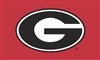 Georgia Bulldogs Silk Screened Flag