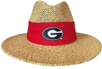 Georgia Bulldogs Safari Straw Hat